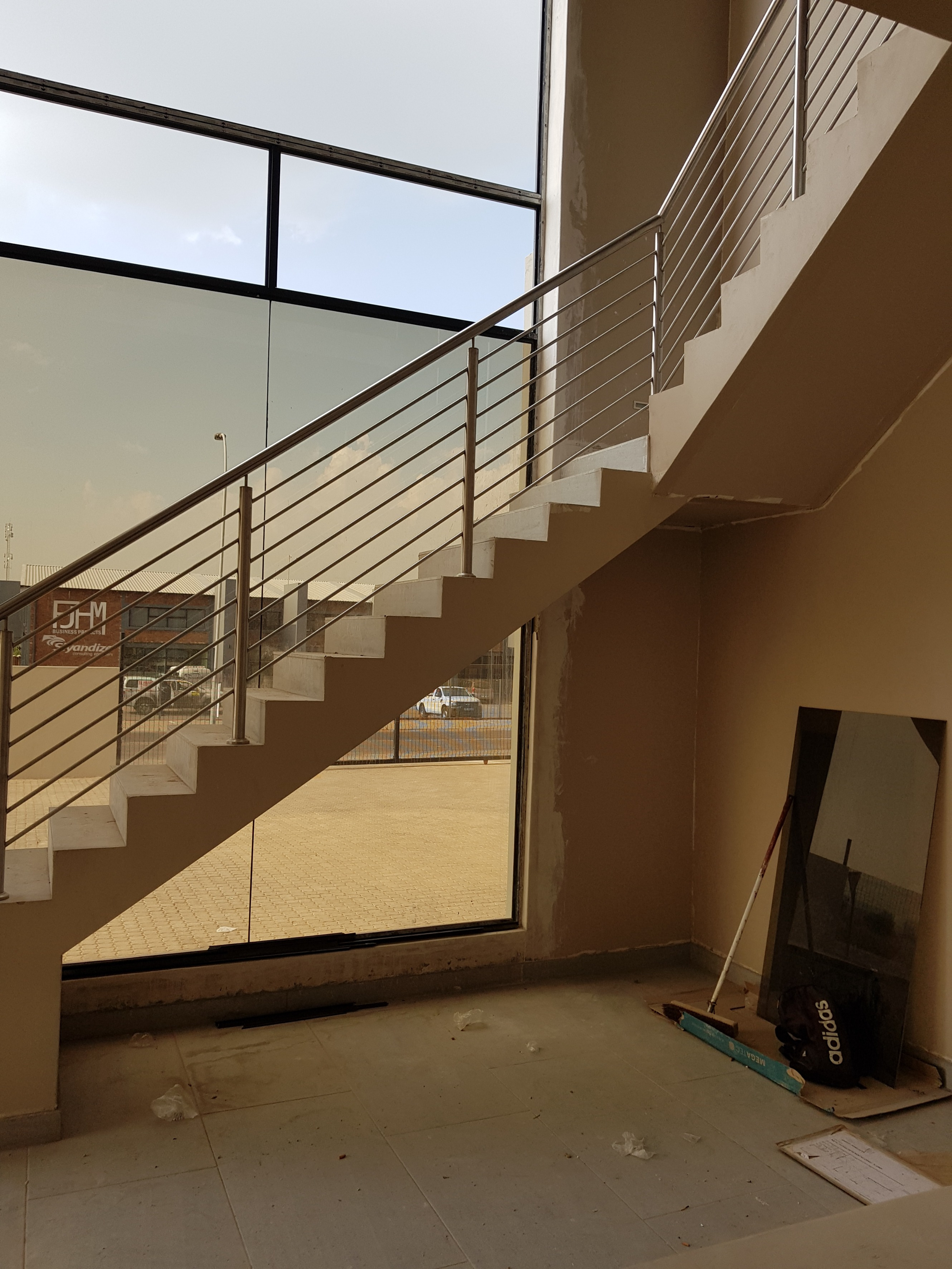 Reinforced precast stairwell
